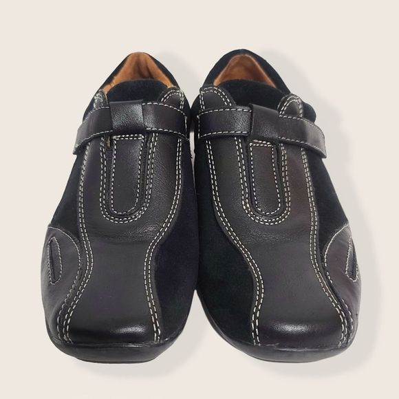 Natural Soul by Naturalizer | Frasier Suede Large Oxford Flats | 6 - Picture 4 of 11